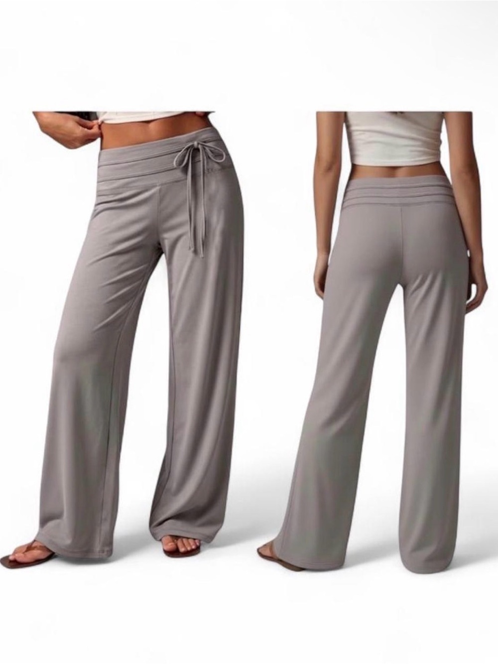 Generic - Bow-Tie Drawstring Yoga Pants